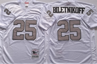 Las Vegas Raiders #25 Fred Biletnikoff White Limited Stitched Jersey