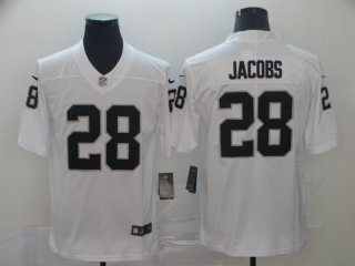 Las Vegas Raiders #28 white vapor jersey