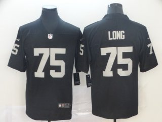 Las Vegas Raiders #75 black vapor jersey