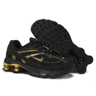 Supreme x Nike Shox Ride black gold