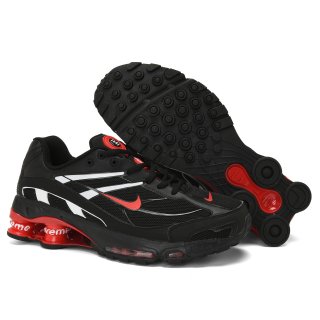 Supreme x Nike Shox Ride black red