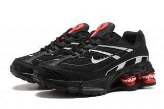 Supreme x Nike Shox Ride black shoes