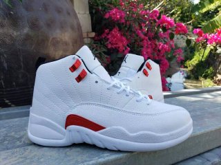 Jordan 12 white men shoes