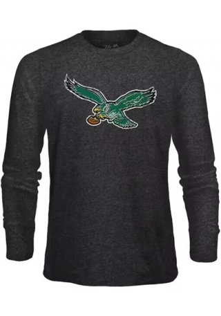 Philadelphia Eagles Black Long Sleeve T-Shirt