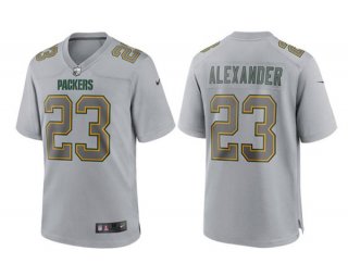 Green Bay Packers #23 Jaire Alexander Gray Atmosphere Fashion Stitched