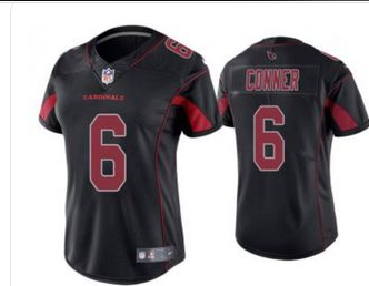 Arizona Cardinals #6 Conner black vapor limited jersey