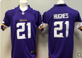 Vikings-21-Mike-Hughes-Purple Vapor-Untouchable-Limited-Jersey