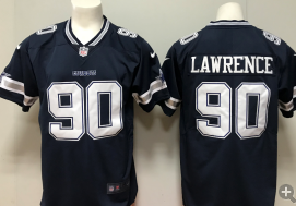 Cowboys-90-Lawrence-blue -Vapor-Untouchable-Limited-Jersey
