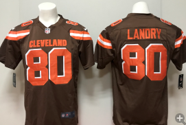Browns-80-Jarvis-Landry brown -Vapor-Untouchable-Limited-Jersey