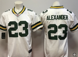 Packers-23-Jaire-Alexander-white Vapor-Untouchable-Player-Limited-Jersey