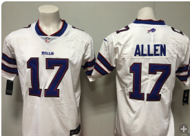 Bills-17-Josh-Allen-White-Vapor-Untouchable-Limited-Jersey