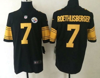 Nike-Steelers-7-Black-Color-Rush-Limited-Jersey