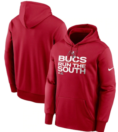 Tampa Bay Buccaneers Nike 2021 NFC South Division Champions Trophy Collection Pullover Hoodie