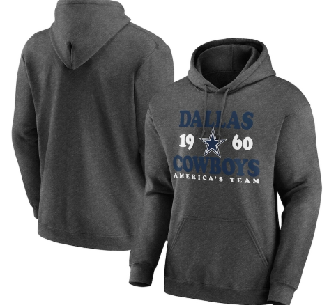 Dallas Cowboys Fierce Competitor Pullover Hoodie