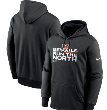 Cincinnati Bengals Nike 2021 AFC North Division Champions Trophy Collection Pullover Hoodie