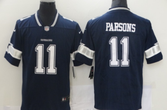 Dallas Cowboys #11Parsons navy youth blue jersey