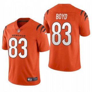 Cincinnati Bengals #83tyler Boyd orange limited jersey