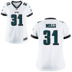 eagles #31 Mills white youth jersey