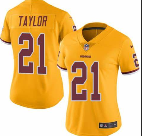 Taylor 21 color rush women jersey