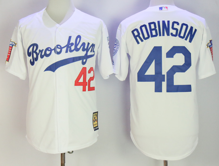 odgers-42-Jackie-Robinson white jersey