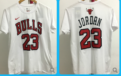 Bulls-23-Michael-Jordan white t shirts
