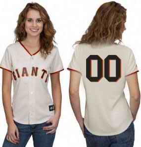 San-Francisco-Giants-Blank-Cream-Women-Custom-Jerseys-6210-57390