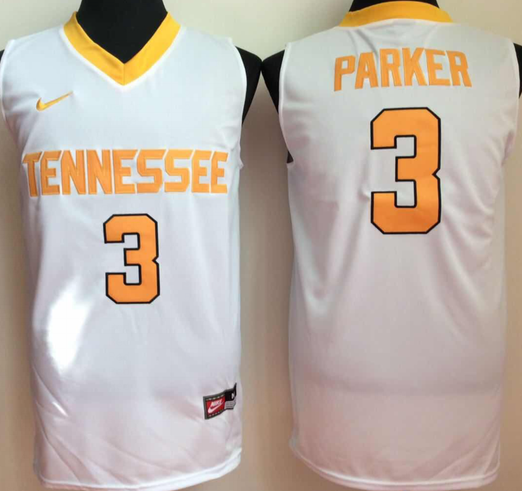Tennessee-Volunteers-3-Candace-Parker-White-College-Baskettball-Jersey