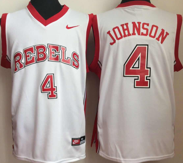 Unlv-Rebels-4-Larry-Johnson-White-College-Basketball-Jersey