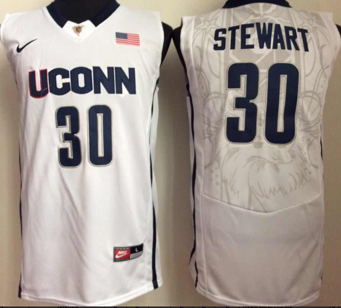 UConn-Huskies-30-Breanna-Stewart-White-College-Basketball-Jersey