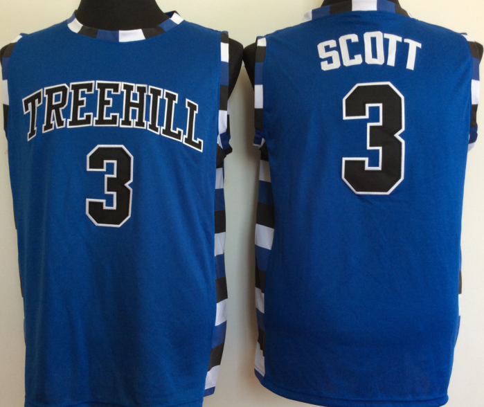 One-Tree-Hill-Ravens-3-Lucas-Scott-Blue-College-Basketball-Jersey