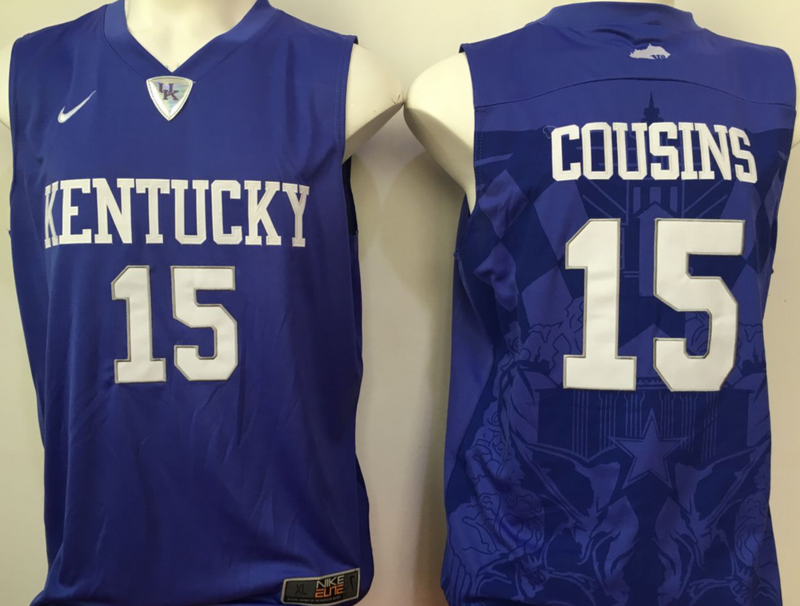 Kentucky-Wildcats-15-DeMarcus-Cousins-Blue-College-Basketball-Jersey