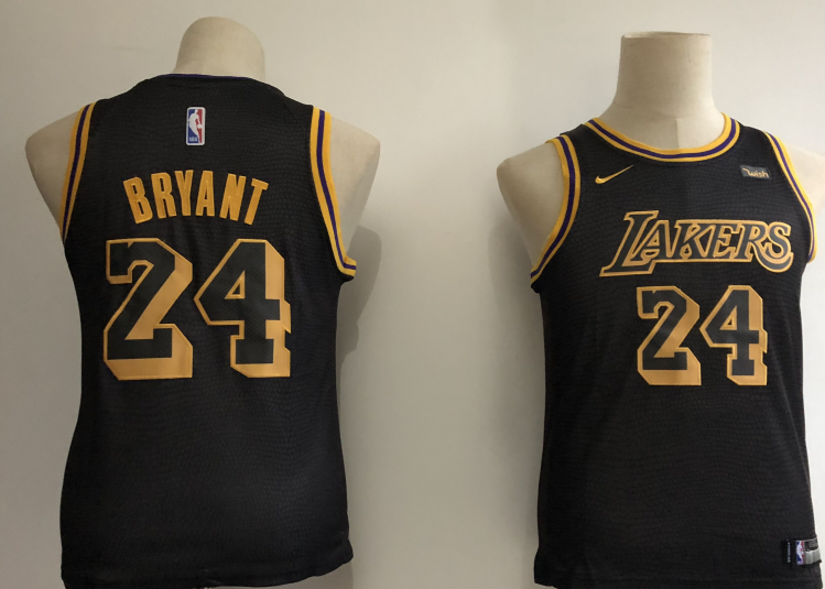 Lakers-24-Kobe-Bryant-Black-2018-19-City-Edition-Youth-Nike-Swingman-Jersey