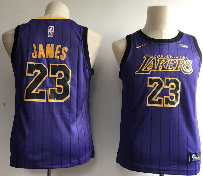 Lakers-23-Lebron-James-Purple-Youth-2018-19-City-Edition-Nike-Swingman-Jersey