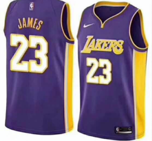 Lakers-23-Lebron-James-Purple-Nike-Swingman-Jersey