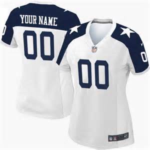 Cheap Nike Dallas Cowboys Customized thanksgiving white Women NFL Jerseys