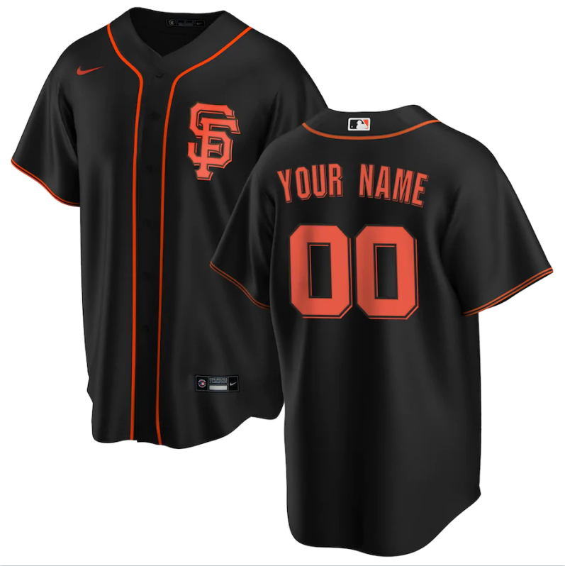 San Francisco Giants custom black new jersey