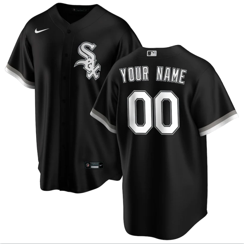 Chicago White Sox black custom new jersey
