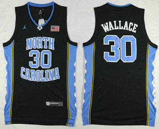 Rasheed Wallace North Carolina Tarheel Basketball black Jersey