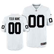Nike-Oakland-Raiders-Customized-Elite-White-Jerseys
