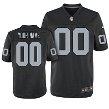 Nike-Oakland-Raiders-Customized-Elite-black-Jerseys