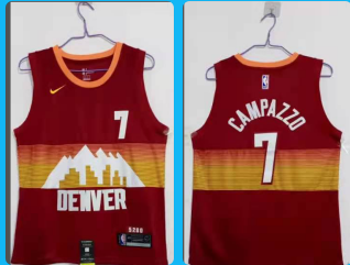 Denver Nuggets #7 city style jersey