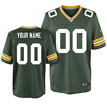 Nike-Green-Bay-Packers-Customized-Elite-green-Jerseys
