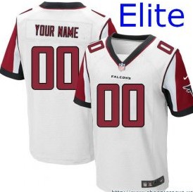 Nike-Atlanta-Falcons-white-Customized-Elite-Jerseys