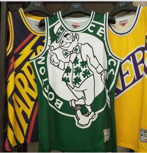 Boston Celtics green jersey
