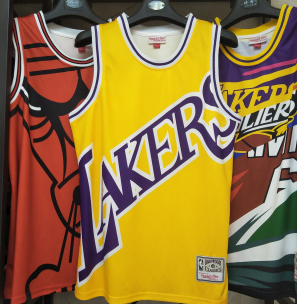 Los Angeles Lakers yellow jersey