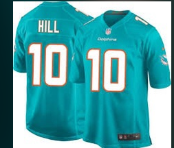 Miami Dolphins #10 hill vapor limited jersey