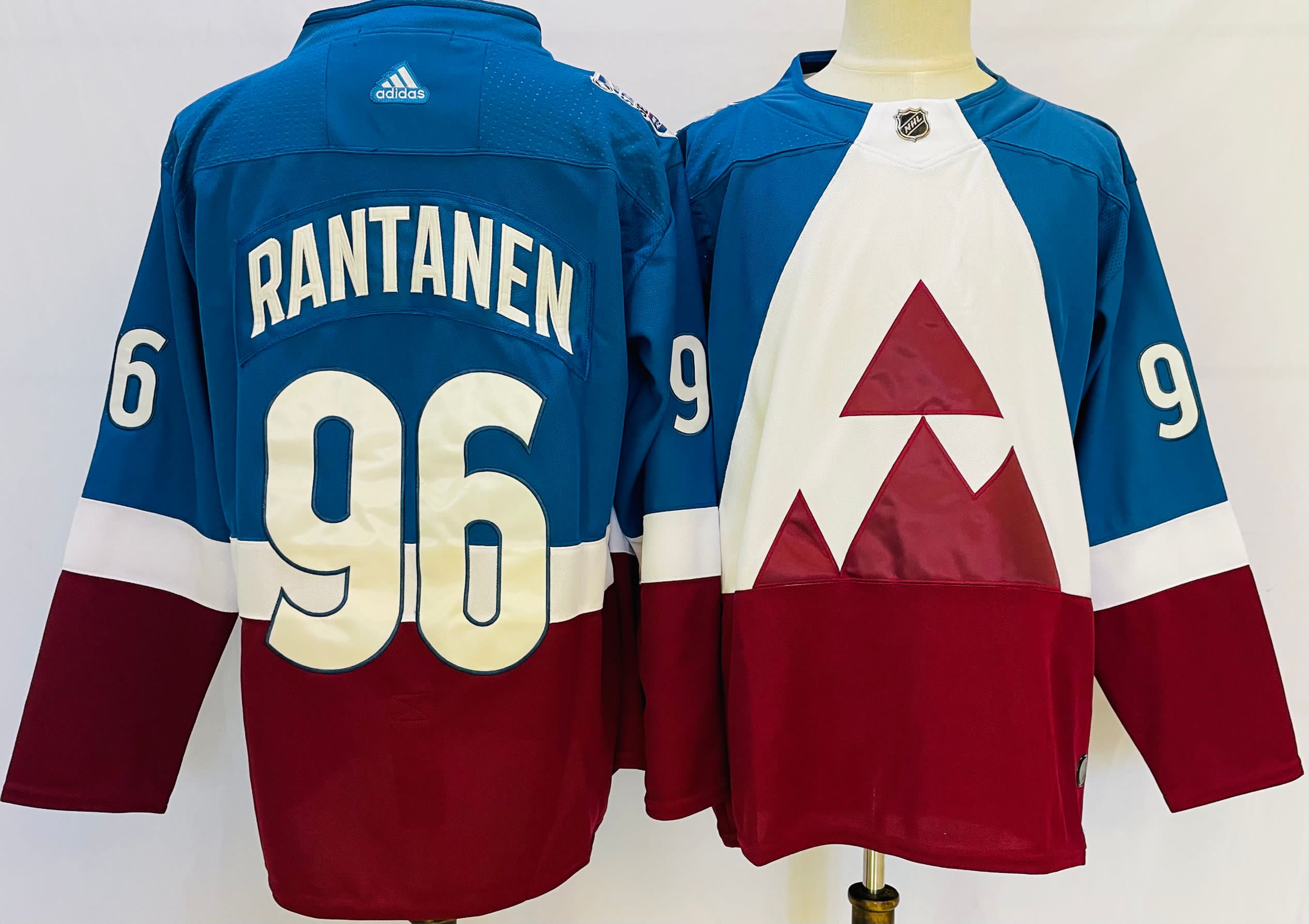 Men's Colorado Avalanche #96 Mikko Rantanen blue Stitched Jersey