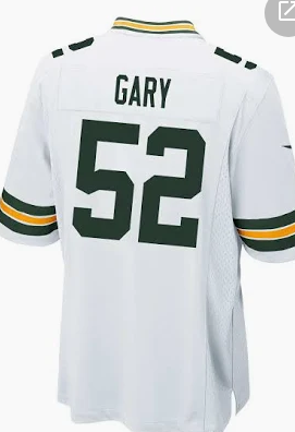 Greenbay packers #52 Gary white jersey