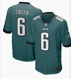DeVonta Smith 6 Philadelphia Eagles green jersey