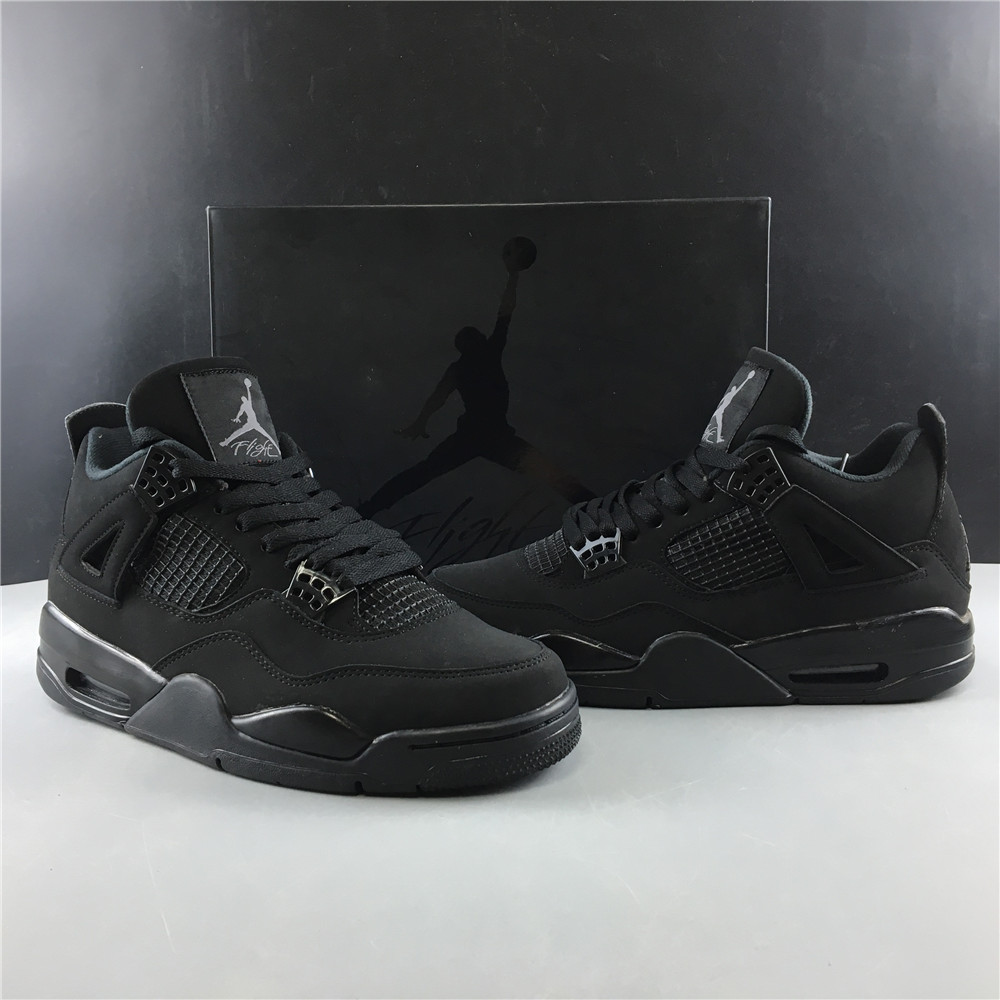 Jordan 4 black cat shoes